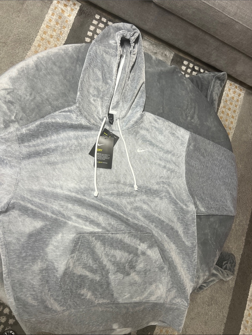 Nike Gray Pullover Hoodie